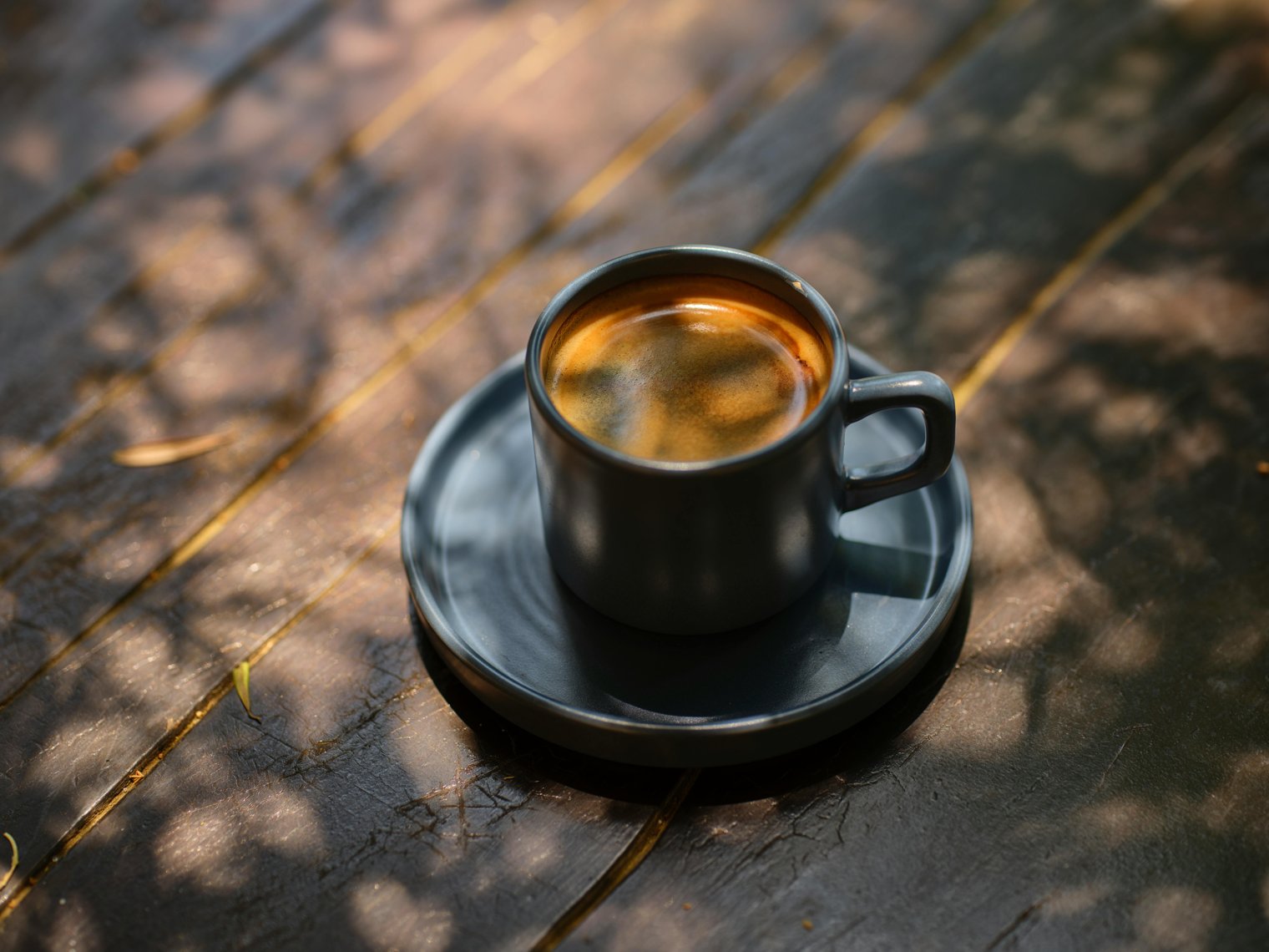 Watching a Cup of Coffee Cool Down on a Cold Morning