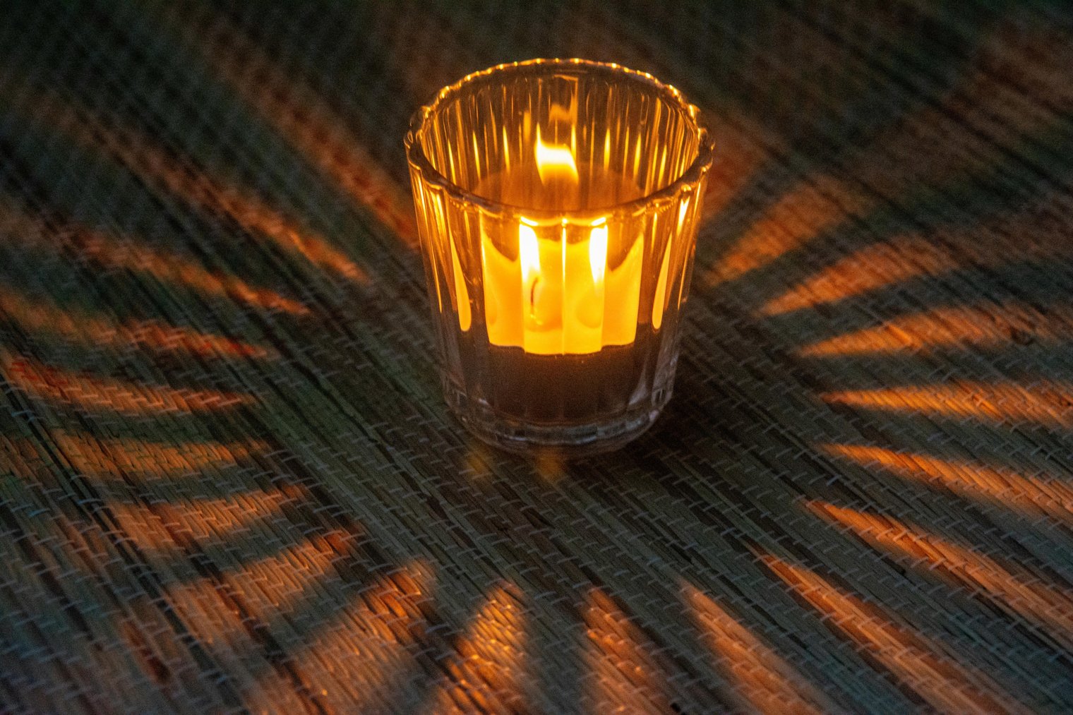 Watching the Last Flicker of a Candle Burn Out on a Quiet Evening