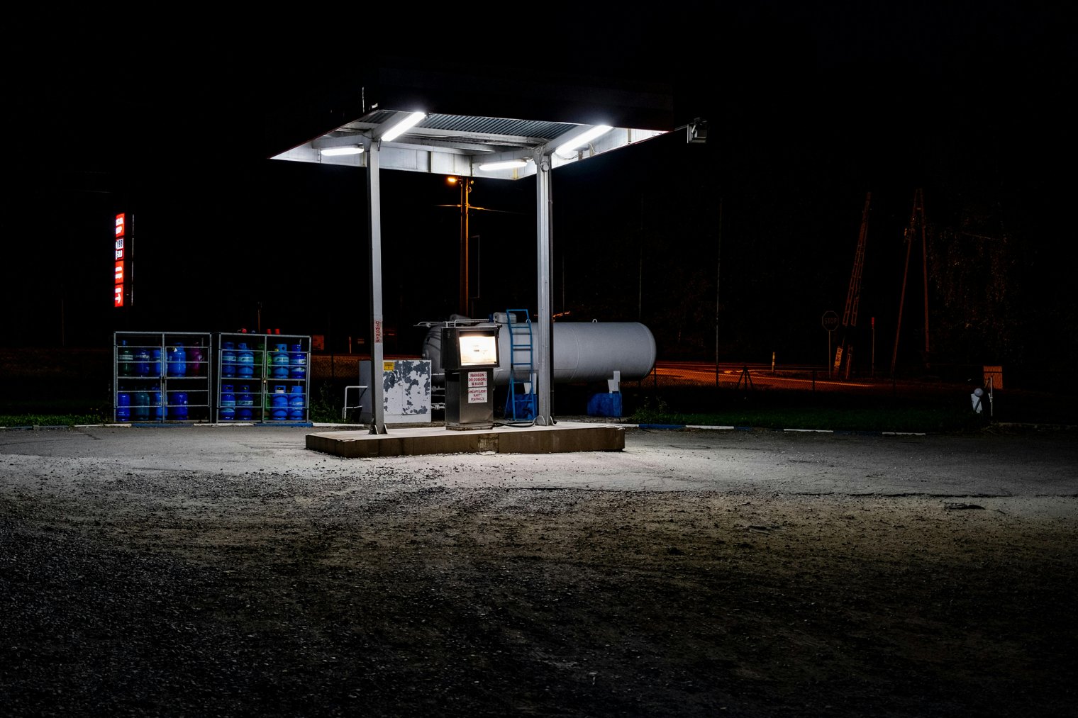 Working the Night Shift at a 24-Hour Gas Station While Taking Online Classes