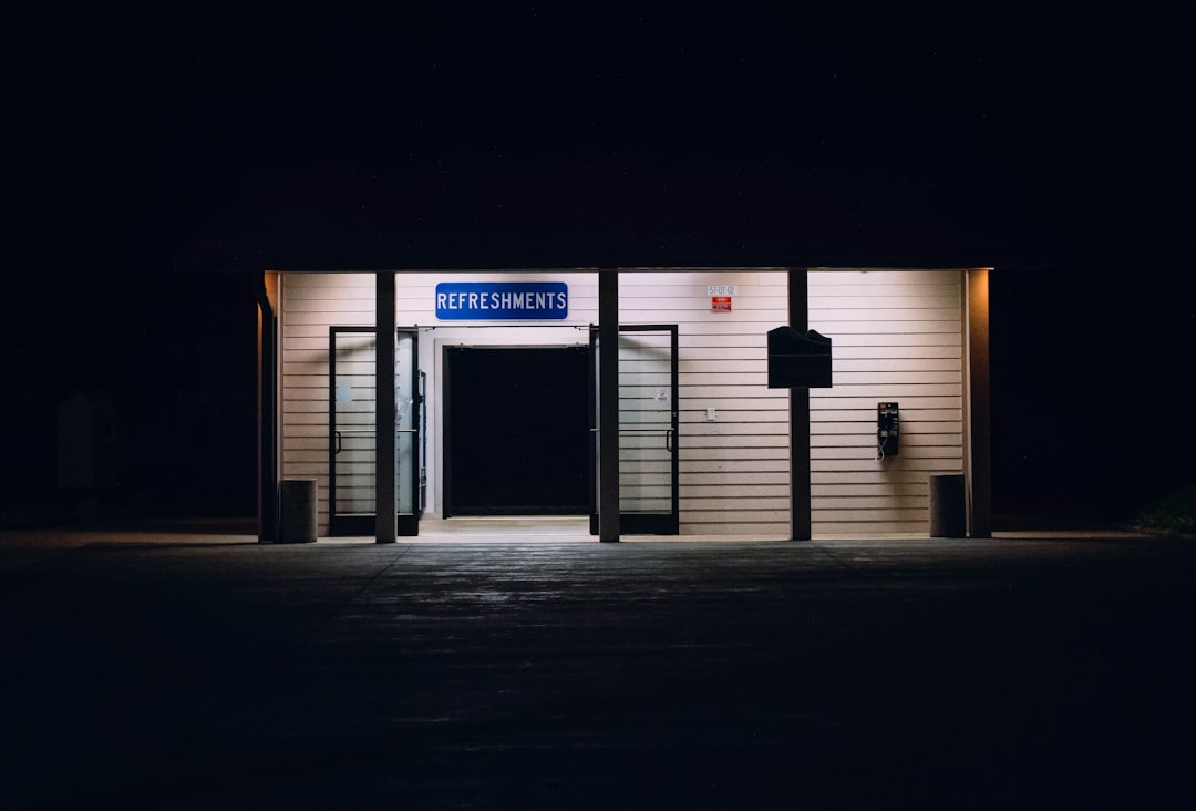 Working the Overnight Shift at a Highway Rest Stop