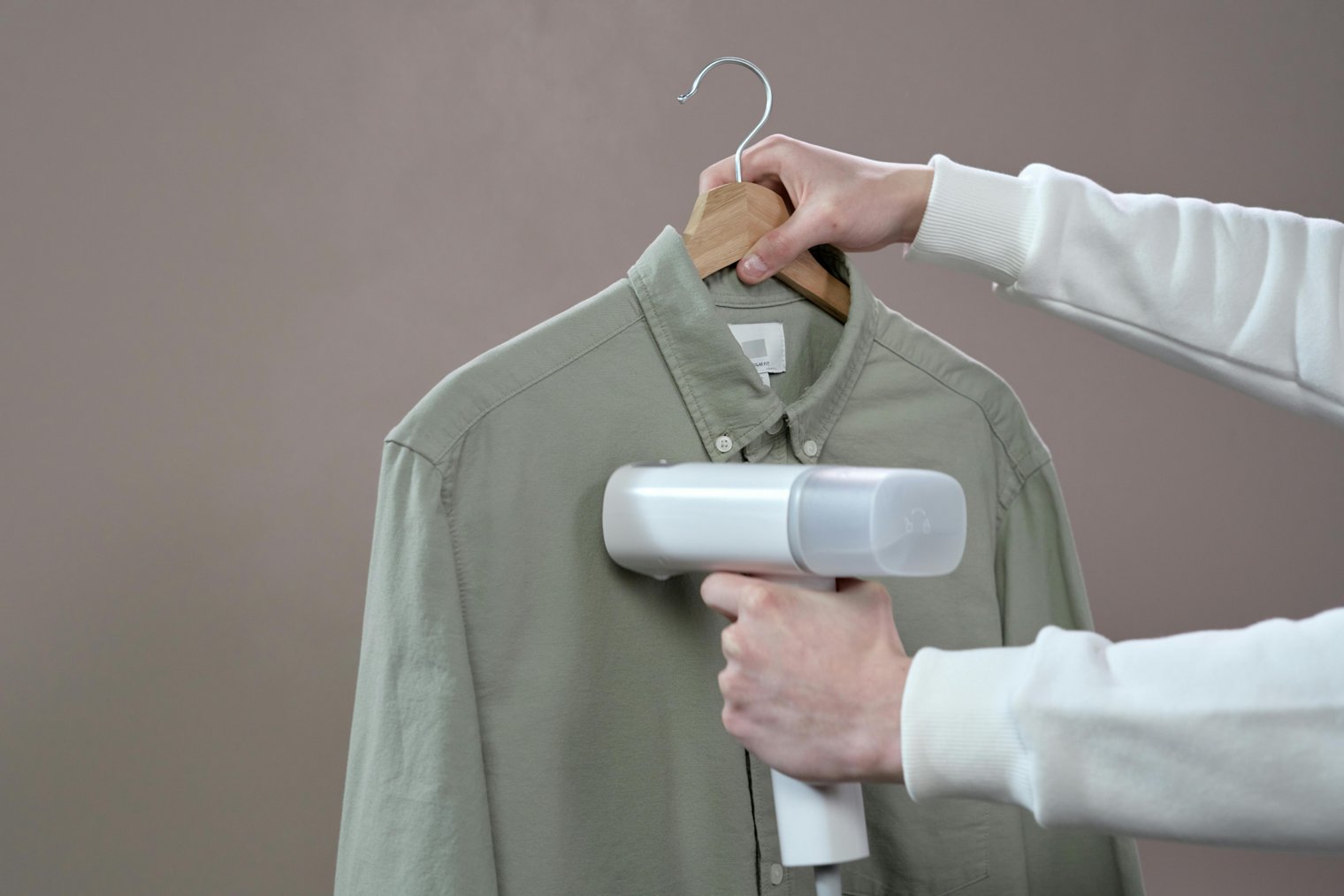 Steamery Using a Handheld Steamer on Clothes for the First Time - A1OP