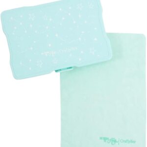 Craftelier Stamp Cleaning Kit | Includes Tray + 80 ml Spray | Ideal for Rubber, Acrylic or Dater Stamps