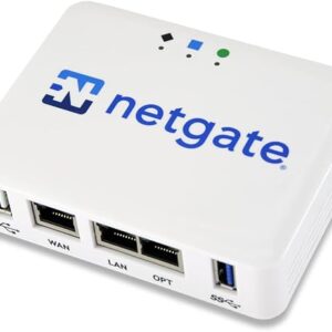 Netgate 1100 pfSense+ Security Gateway | VPN, Router, Firewall | Lifetime TAC Lite Support | 3X 1 GbE Ports | Protect Your Network with This Fully Featured, Professional Network Security Appliance.