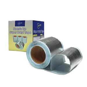 NOON'S UP Super Butyl Tape 16 ft x 4 in x 1mm (1 Pack) - Waterproof Sealing Tape | Leak Repair Weather Proof | Outdoor Waterproof Tape for Leaks | Water Sealant, Pipe