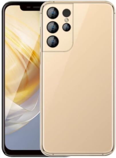 SmartphoAndroid Smartphone 6.11 inch Screen,E66 ,Unlocked Cell Phone,Dual SIM Card,1GB RAM 16GB ROM,Only Supports SIM Card Frequency Band of 3GWCDMA Unlocked Android Smartphone (Gold)