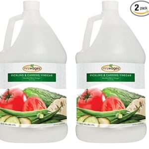 Mrs. Wages Pickling and Canning Vinegar, 128 Fl Oz (Pack of 2)