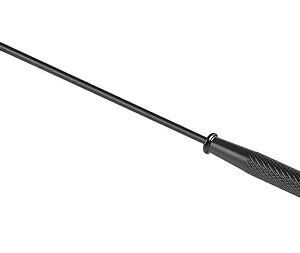 Kirecoo Candle Snuffer Extinguisher with Long Handle, Polished Stainless Steel Wick Flame Snuffer for Putting Out Wick Flame Safely, Black Candle Accessory