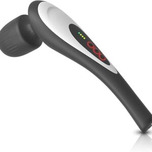 Rechargeable Personal Hand Held Deep Tissue Vibrating Massager for Muscles, Back, Foot, Neck -Cordless Electric Percussion Body Wand Massage Gift for Women her