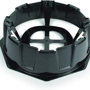 Camco Cylinder Stabilizing Base for 20 lbs and 30 lbs Propane Tank | Keeps Cylinder in Place During Storage or Travel | Black (57237)