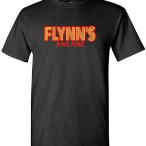 Flynn's Arcade - Movie Retro Novelty 80s - Mens Cotton T-Shirt
