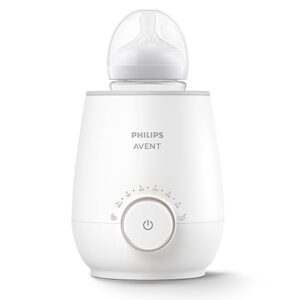Philips Avent Premium Fast Bottle Warmer, with Smart Temperature Control, Water Bath Technology, Automatic Shut-Off, Model SCF358