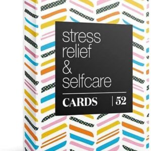Allura & Arcia 52 Stress Less & Self Care Cards - Mindfulness & Meditation Exercises - Anxiety Relief & Relaxation