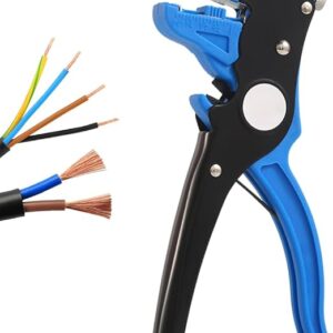 Quick Strip 2024 New Quickstriper - Self Adjusting Multifunctional Wire Stripper, Crimper, Cable Cutter Pliers 2 in 1 Automatic Wire Stripper and Cutter (#A4, 1PC)