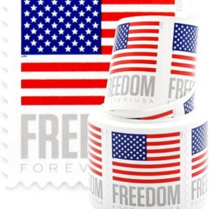 Postage Stamps Roll of 100 (Flag Design Could Vary)
