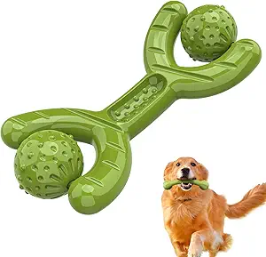 Indestructible Dog Toys for Aggressive Chewers, Heavy Duty Chew Proof Toys for Large Dogs, Durable Interactive Chew Toys for Adult Dogs with Anxiety Relief