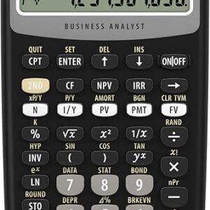 Texas Instruments BA II Plus Financial Calculator, Black Medium