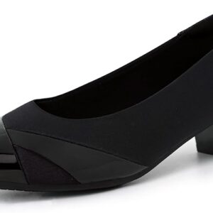 Ortho+rest Women Bunion Dress Shoes Low Heel Orthopedic Slip on Loafers Orthotic Pumps