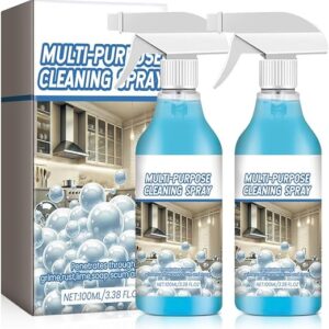 Spray Splash Cleaner, 2025 New Multi-Purpose Handheld Degreaser, Upgraded Foam Sprays for Ovens, Easy-To-Use Rust Remover for Kitchenware, Grime Remover Spray for Home Users (2)