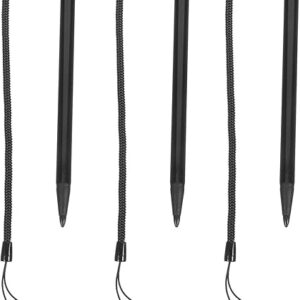 HOMSFOU 3pcs Touch Pen with Spring Rope Resistive Touch Screen Painting Pen Resistive Stylus Hard-tip Pen Anti-Lost for Pos PDA