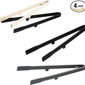 4 PCS Metal Full Silicone Print Developing Tongs Photo Studio Film Processing Photography