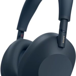 Sony WH-1000XM6 The Best Wireless Noise Canceling Headphones, HD NC Processor QN3, 12 Microphones, Adaptive NC Optimizer, Mastered by Engineers, Studio-Quality, 30-Hour Battery, Midnight Blue