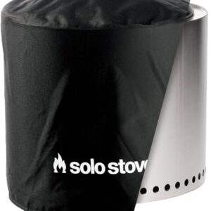 Solo Stove Ranger 2.0 Amazon Exclusive Bundle | Portable Smokeless Fire Pit with Stand, Lid & Shelter | Stainless Steel Wood Burning Camping Accessory with Ash Pan | 15in H x 15in Dia, 22lbs