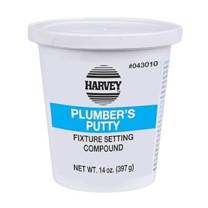 Harvey's WM Harvey 043010 Stainless Plumbers Putty, 14 oz