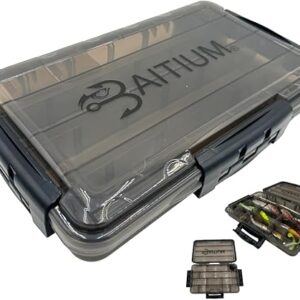 XTRAseal Waterproof Fishing Tackle Box Organizer, Tackle Boxes With Dividers, Tacklebox for Fishing, 3600 3700 Tackle Tray, Fishing Gear