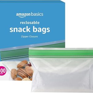 Amazon Basics Snack Storage Bags, 300 Count