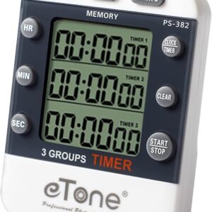eTone 3 Channel Timer Counter Darkroom Developing Countdown Clock Processing Equipment Film Camera Accessories
