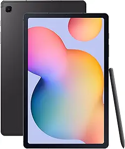 Samsung Galaxy Tab S6 Lite (2024) 10.4" 64GB WiFi Android Student Tablet, S Pen for Note-Taking, Gaming Ready, Long Battery Life, Expandable Storage, US Version, Oxford Gray, Amazon Exclusive