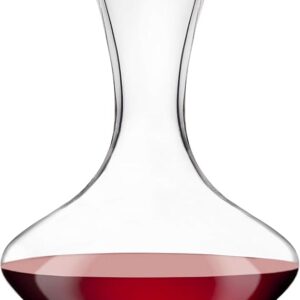 Godinger Wine Decanter Carafe, Hand Blown Wine Decanter Aerator - Wine Gifts