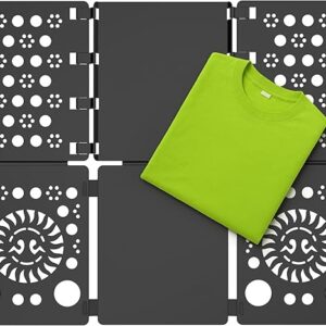 BoxLegend Shirt Folder Board Tshirt Clothes Folder Folding Board Durable Laundry Helper Liner Sorter, Black