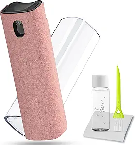 Touchscreen Mist Cleaner Spray, walrfid Electronic Screen Cleaner for TV, Laptop, Tablet, PC, Computer Monitor LCD Flat Screens, Eyeglasses - Pink