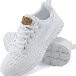 Alicegana Womens Sneakers Tennis Shoes Lightweight Non Slip Casual Walking Running