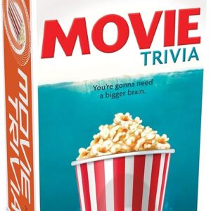 Movie Trivia Party Game (Amazon Exclusive) – Contains Over 800 Questions – 2 or More Players for Ages 12 and up by Outset Media