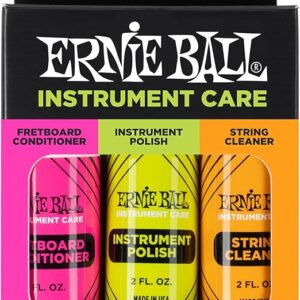 Ernie Ball Guitar Polish, Fretboard Conditioner, and String Cleaner with Polish Cloth
