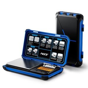 Precision Pocket Scale, 200gx0.01g Jewelry gram Scale, Digital Food Scale with LCD Display, one-Click Conversion 6 Units, Mini Scale for Kitchen/Powder/Coffee/Coins(Battery Included)