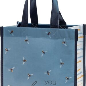 Karma Reusable Gift Bags - Tote Bag and Gift Bag with Handles - Perfect for Birthday Gifts and Party Bags RPET 1 Bee Medium