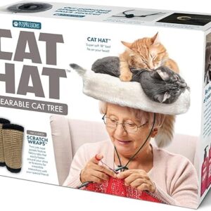 Prank Pack Prank Gift Box, Cat Hat, Wrap Your Real Present in a Funny Authentic Prank-O Gag Present Box, Perfect Novelty Gifting Box for Pranksters, Father's Day Gag Gift Box Empty