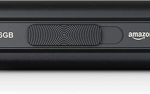 Amazon Basics 256 GB Ultra Fast USB 3.1 High Capacity Flash Drive for Data Transfer and Storage, Black