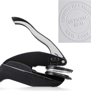 Custom Logo Embosser Seal Stamp Your Own Design Personalized 1 x 5/8"