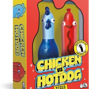 Big Potato Chicken vs Hotdog: The Ultimate Chaotic Party Game | Flipping-Fun Party Game for Families & Game Nights | Bonus Content Included!