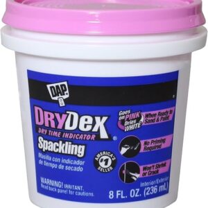 Dap 12328 DryDex Spackling Interior/Exterior, 1/2-Pint