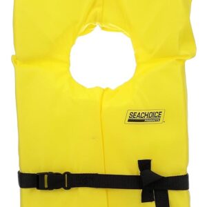 Seachoice Life Vest, Type II Personal Flotation Device - USCG Approved - Multiple Sizes and Colors