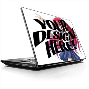 Your Custom Design Upload Laptop Skin - Skin Decal Vinyl Wrap for 12" 13" 13.3" 14" 15" 15.4" 15.6 inch Laptops