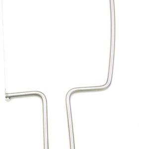 Aeon Design Cheese Slicer/Cutter With Extra 2 Wires-Easy And Fast Cutting Hard Or Semi Hard Block Cheeses-Stainless Steel Kitchen Tool-Long Lasting Wires