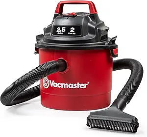 Vacmaster 2.5-Gallon* 2 Peak HP Wall Mountable Wet/Dry Vacuum – VOM205P 1101