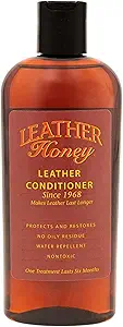 Leather Honey Leather Conditioner, Since 1968. for All Leather Items Including Auto, Furniture, Shoes, Purses and Tack. Non-Toxic and Made in The USA / 8 Fl Oz (Pack of 1)