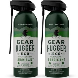 Multipurpose Lubricant - Eco-Friendly (11 oz, Pack of 2), Rust Remover - Garage Door Lubricant Spray, Door Hinge Lubricant & Lock Lubricant - Plant-Based, No Petroleum, No PTFE